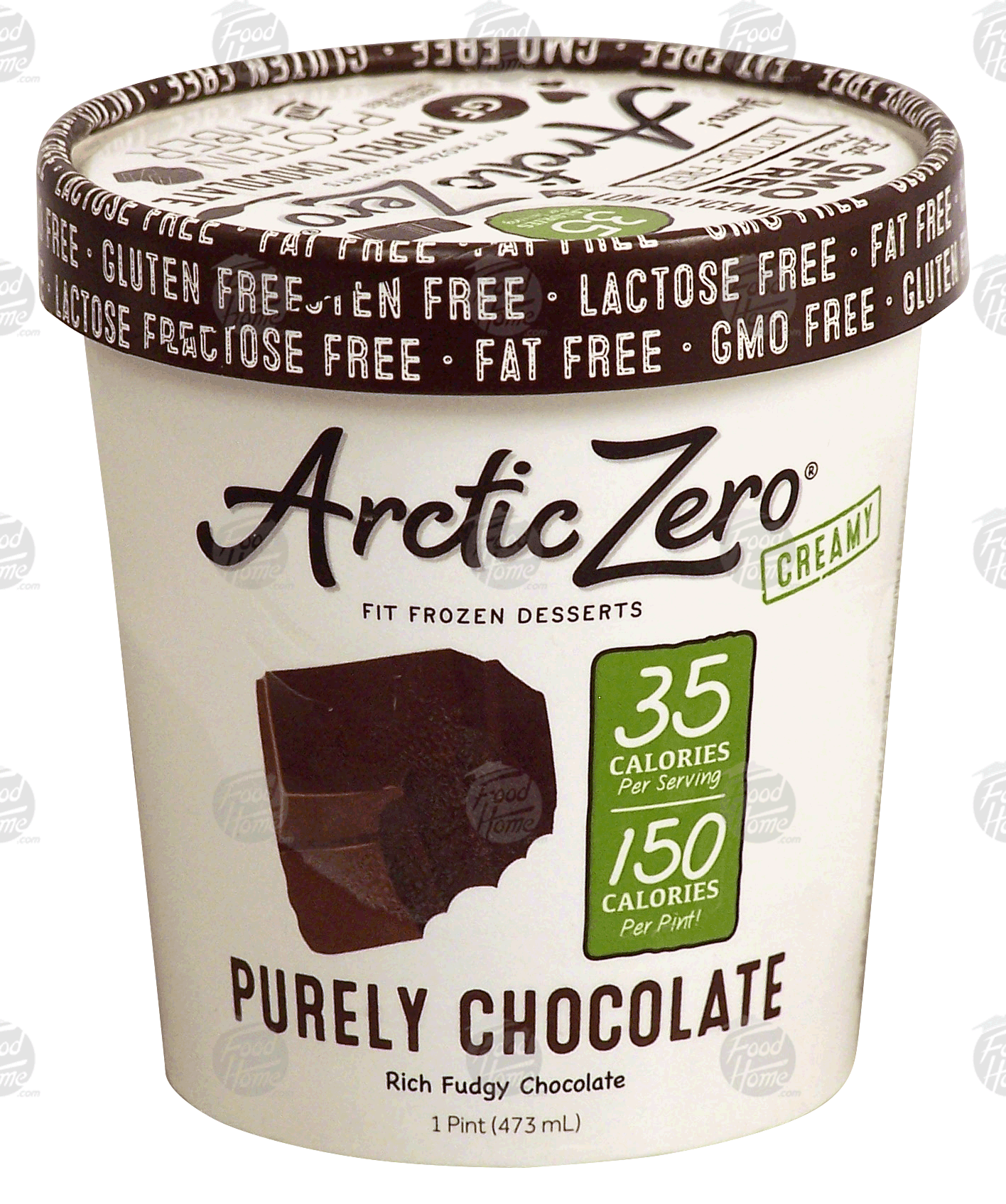 Arctic Zero Fit Frozen Desserts purely chocolate; rich fudgy chocolate Full-Size Picture